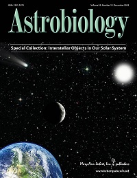 Astrobiology, Dec 2022 cover