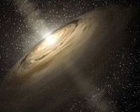 Illustration: planet-forming disk